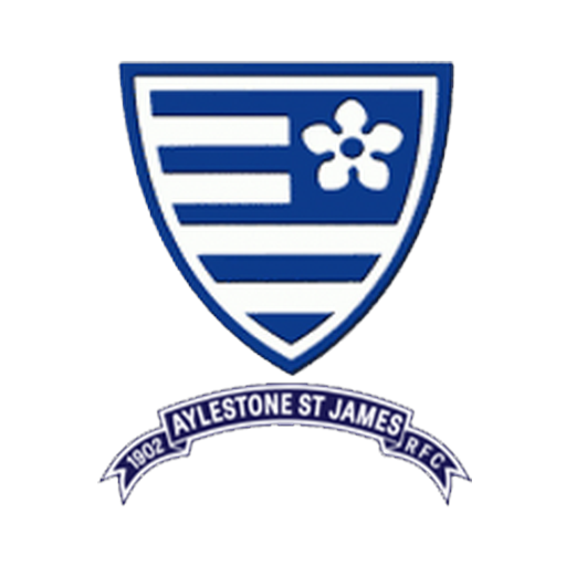 Aylestone St James club crest — custom teamwear by Peaq