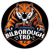 Bilborough TRD club crest — custom teamwear by Peaq