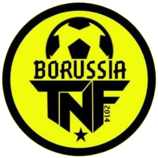 Borussia TNF club crest — custom teamwear by Peaq
