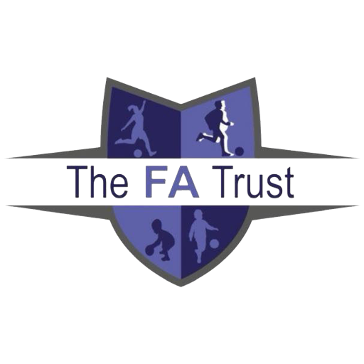 The FA Trust club crest — custom teamwear by Peaq